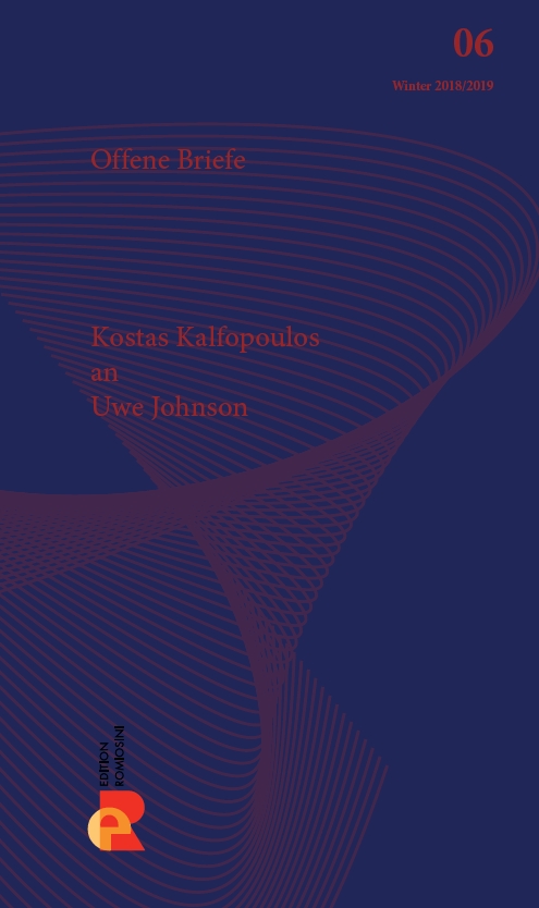 Titelbild für Brief an Uwe Johnson